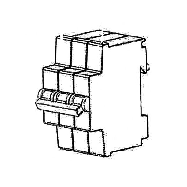Pole circuit breaker 25A MGTP 6000 SS-LA
