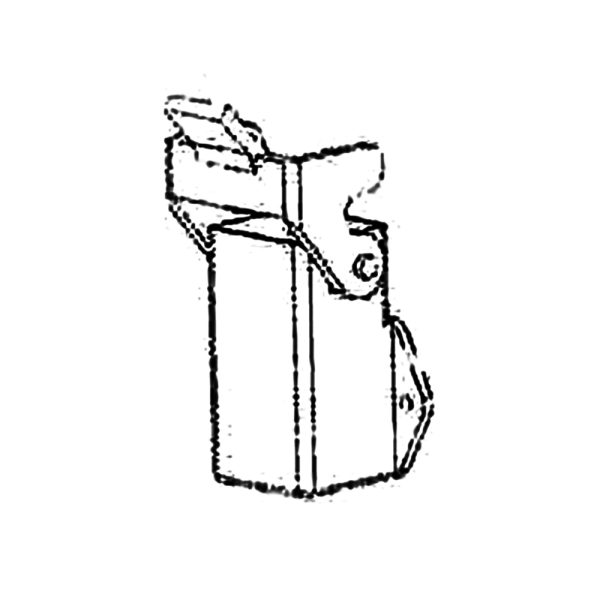 Remote control female connector MGTP 6000 SS-LA