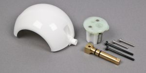 Traveller Sealand Half Ball, Shaft & Cartridge Kit, White