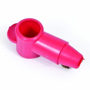 Red Hydraulic Boot