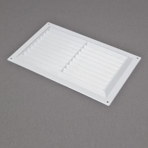 Plastic White Louvre Vent