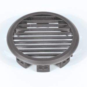 Round Soffit Vent Black