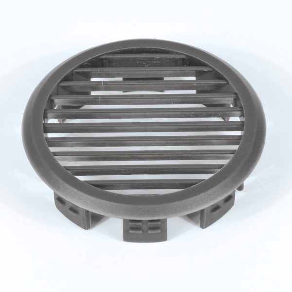 Round Soffit Vent Black