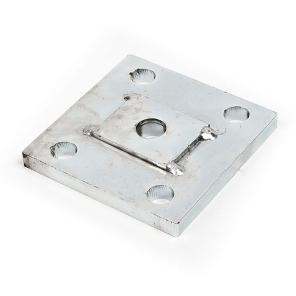 Zinc Plated 5 Hole U-bolt Fixing Plate