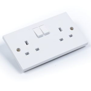13 Amp Switched Double Socket