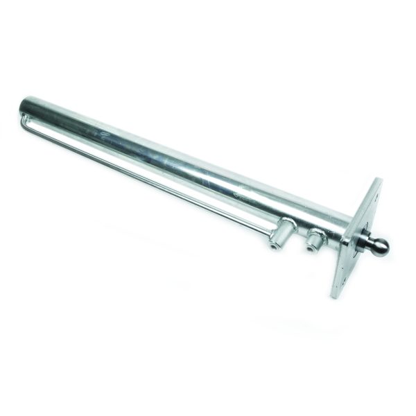 Hydraulic Ram Short for Twin Axle Mobile Units c/w Base Foot