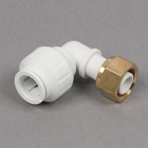 Speedfit 15mm-1/2” Bent Tap Connector