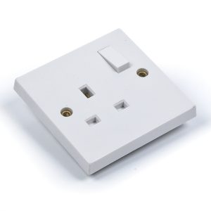 13 Amp Single Switched Socket