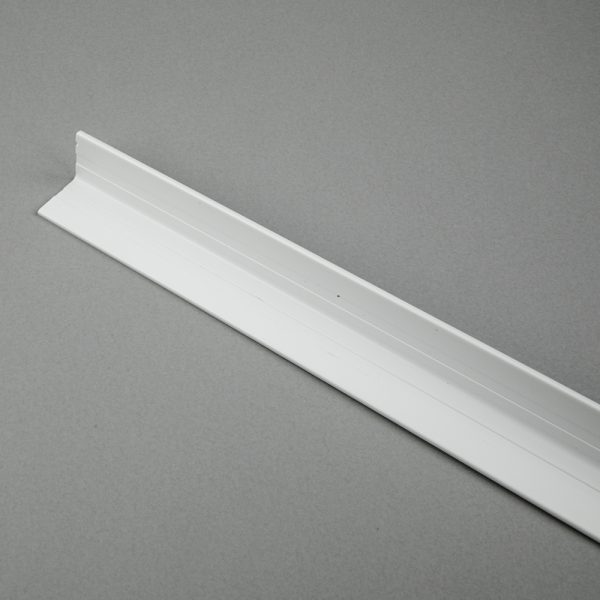 25mm x 25mm Angle In white