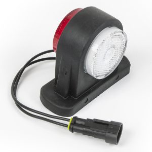 LED Red/White Side Marker Lamp