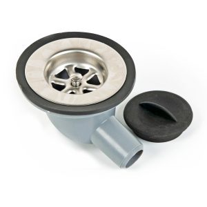 Sink Waste & Plug to suit Jobec sink & Black plastic sink