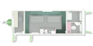 GPO660 Full Flush Seat Fob Set