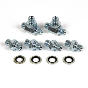 Set of Hydraulic Fittings Single Axle