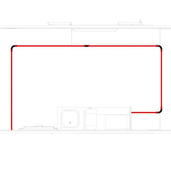 GPO660 Full Flush Seating Set