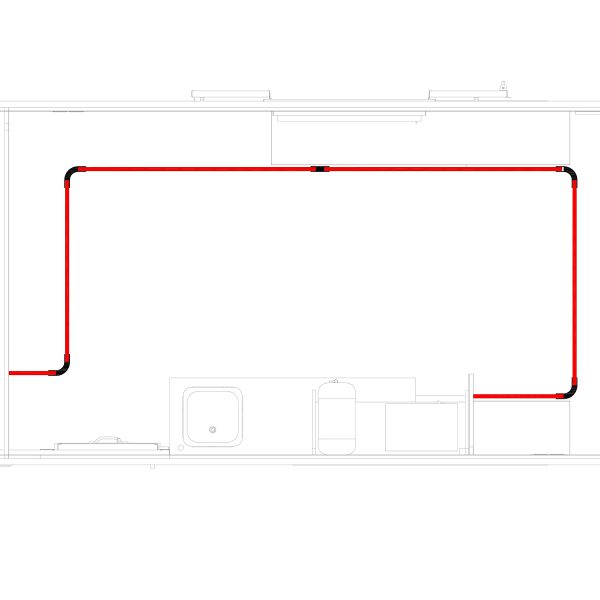 GPO660 Recirc Toilet Seating Set