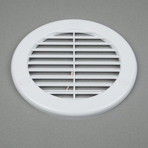 Round White Plastic Vent
