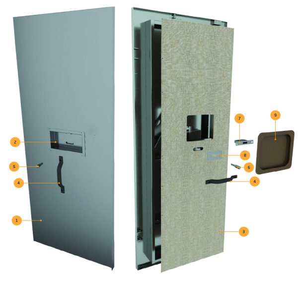 Standard Mobile – Right Hand Door - Complete