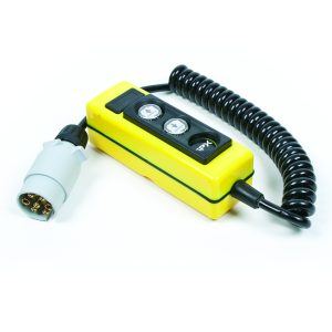 12 Volt Hydraulic Remote c/w Curly Lead