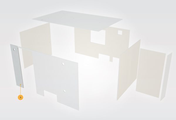 GP360 mobile-internal panelling G03396 part #3