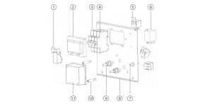 MGTP 6000 SS-LA LIGHT 3.3 OUTPUT PANEL PARTS